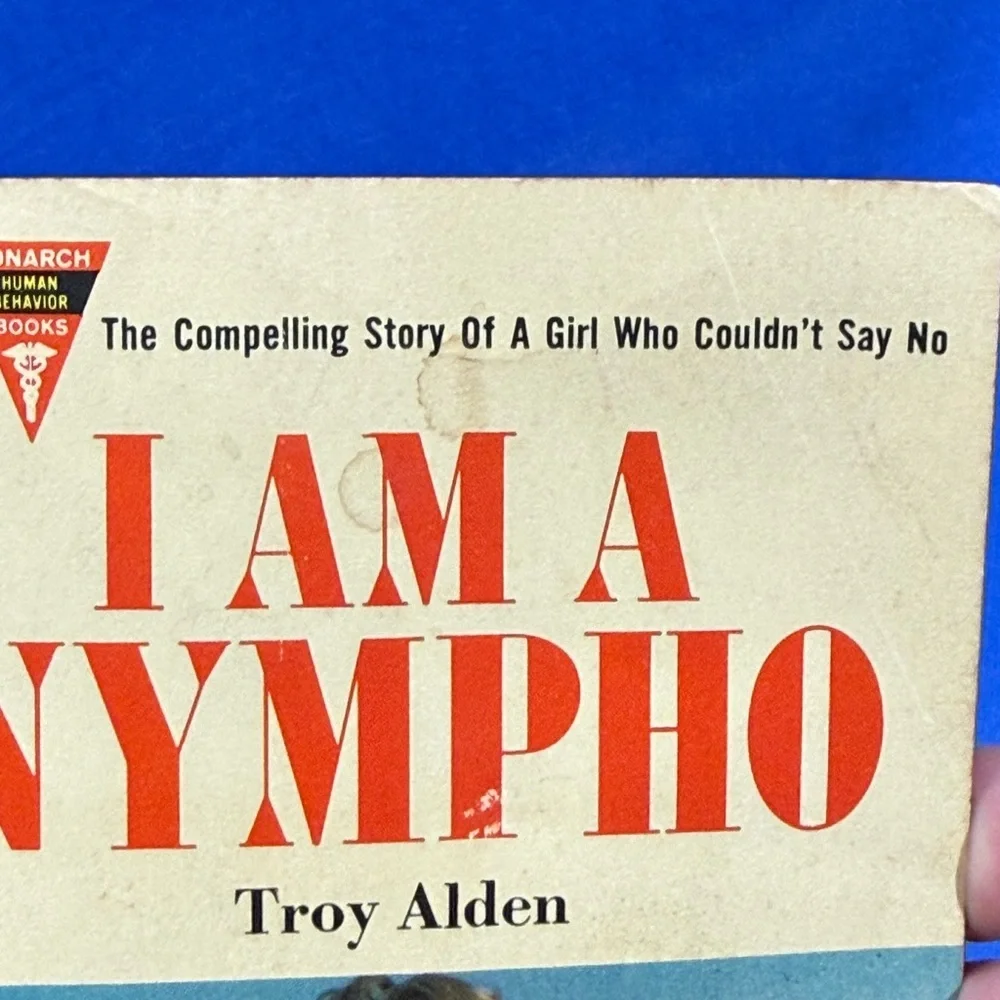 Vintage Book 'I Am A Nympho' by Troy Alden